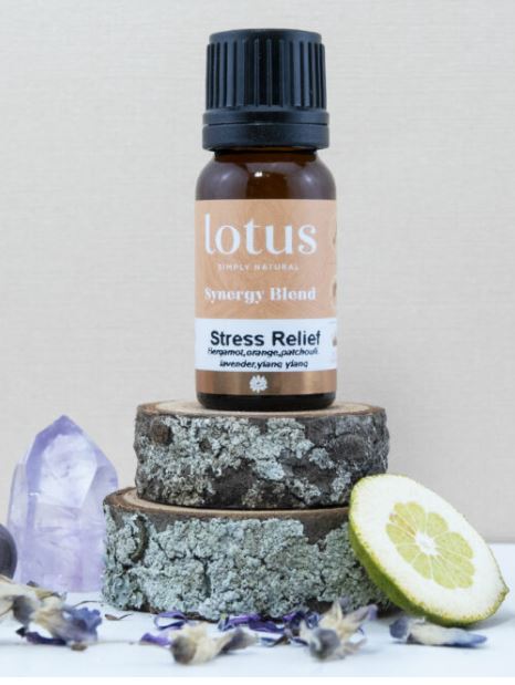 Lotus Oil Stress Relief Synergy Blend 10ml