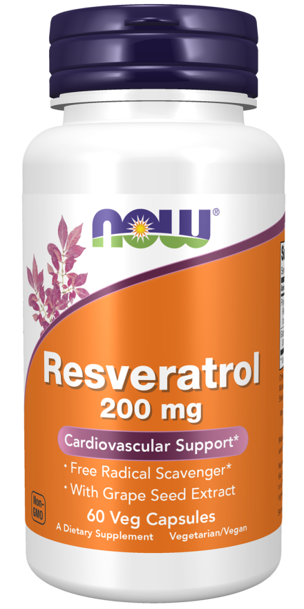 Now Resveratrol 50mg 60s