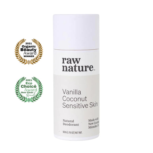 Raw Nature Deodorant Vanilla Coconut Sensitive