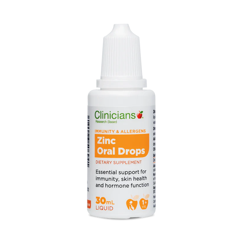 Clinicians Zinc Oral Drops 30ml