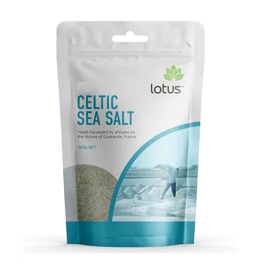Lotus Celtic Sea Salt 500g Coarse