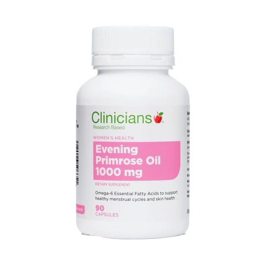 Clinicians Evening Primrose Oil 1000mg 90s