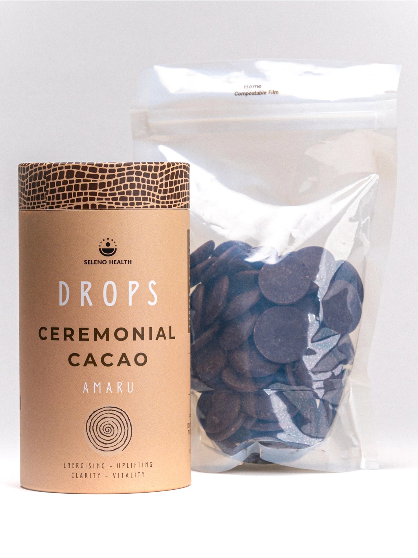 Seleno Ceremonial Cacao Drops 250g