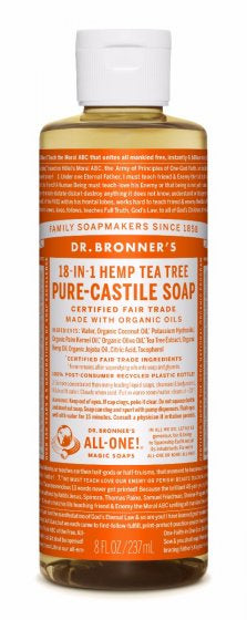 Dr Bronner Liquid Soap Tea Tree