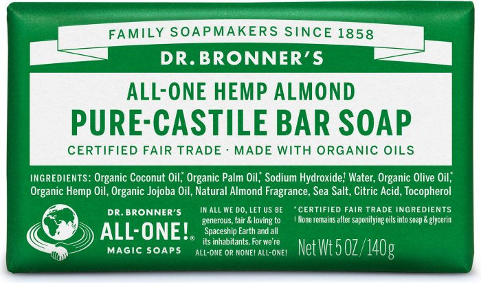 Dr Bronner Soap Bar Almond