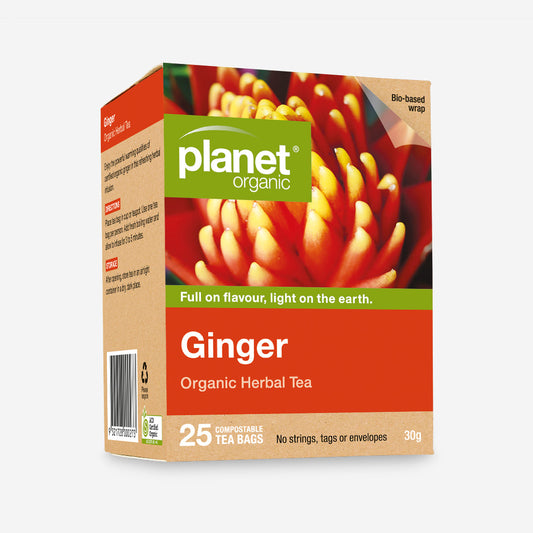 Planet Organic Tea Ginger 25s
