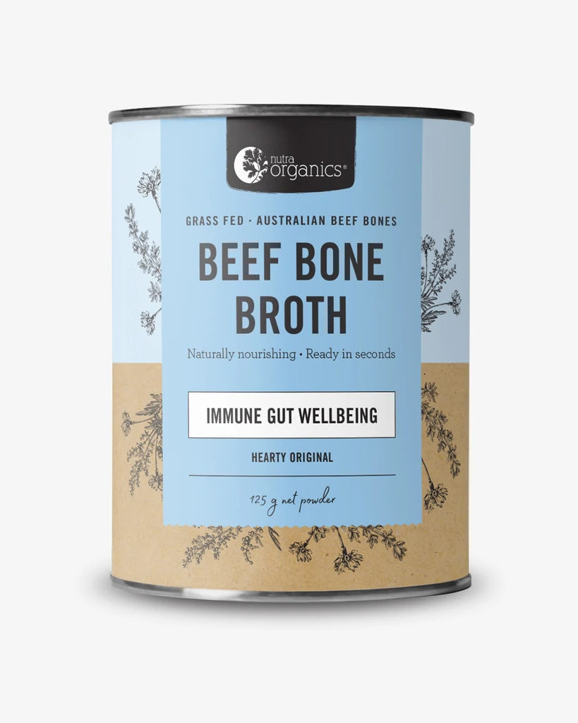 Nutra Organics Beef Bone Broth Original 125g