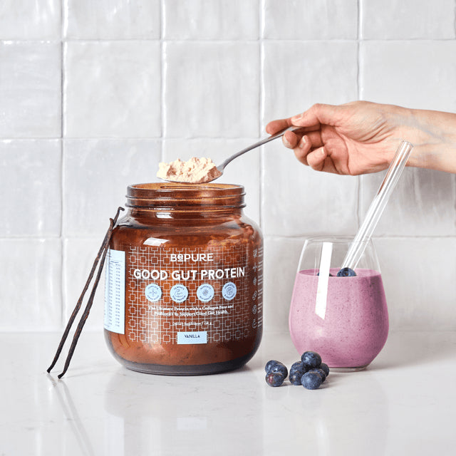 Be Pure Good Gut Collagen Protein Glass