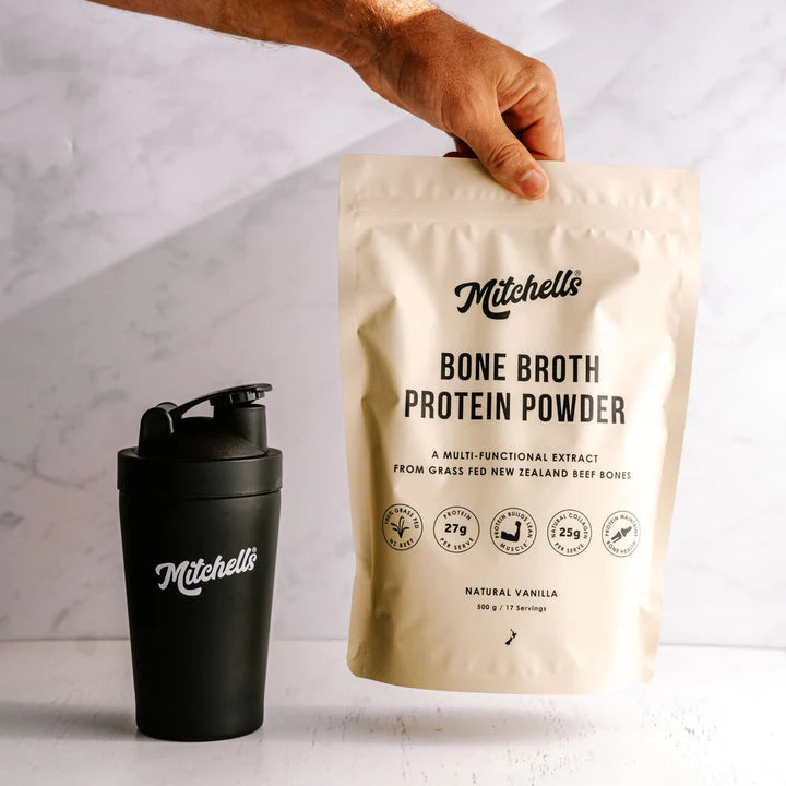 Mitchells Bone Broth Protein Vanilla 500g