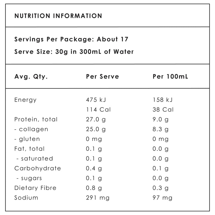 Mitchells Bone Broth Protein Vanilla 500g