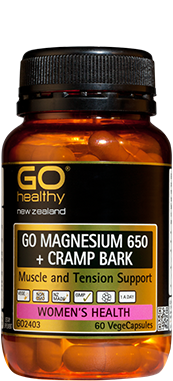 Go Healthy Go Magnesium 650 Cramp Bark
