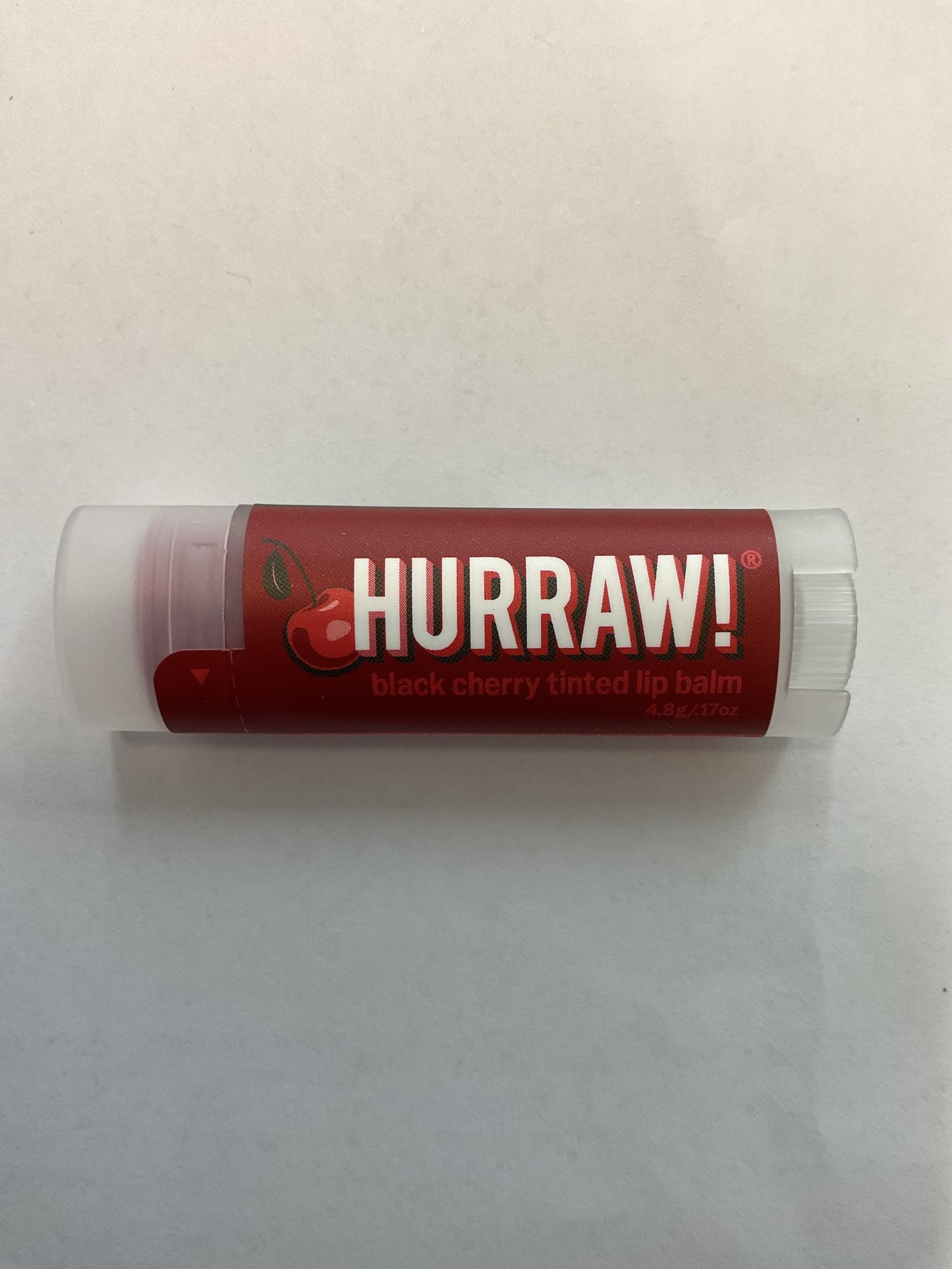Hurraw Black Cherry Tinted Lip Balm