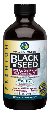 Amazing Herbs Black Seed Oil 240ml