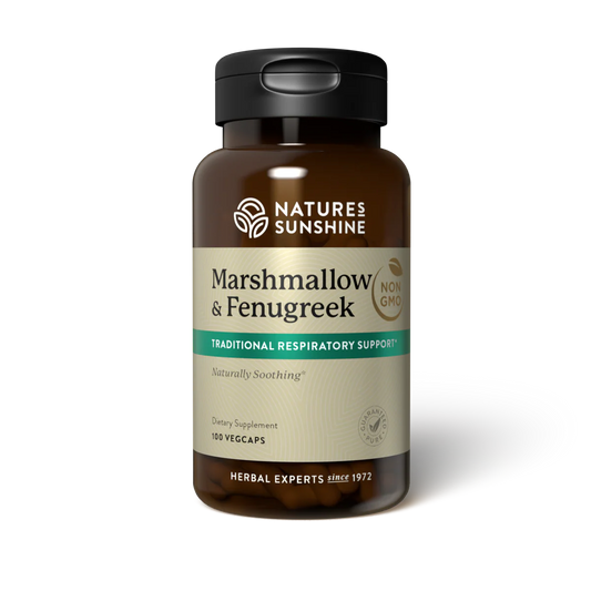 Natures Sunshine Marshmallow & Fenugreek 100s