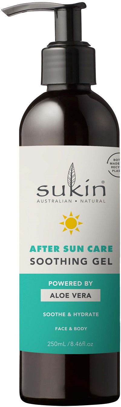 Sukin After Sun Care Aloe Vera Gel 250ml