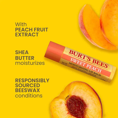 Burts Bees Lip Balm Sweet Peach