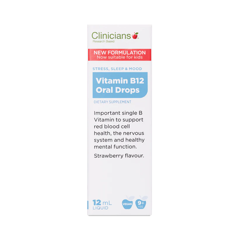 Clinicians Vitamin B12 Drops 12ml