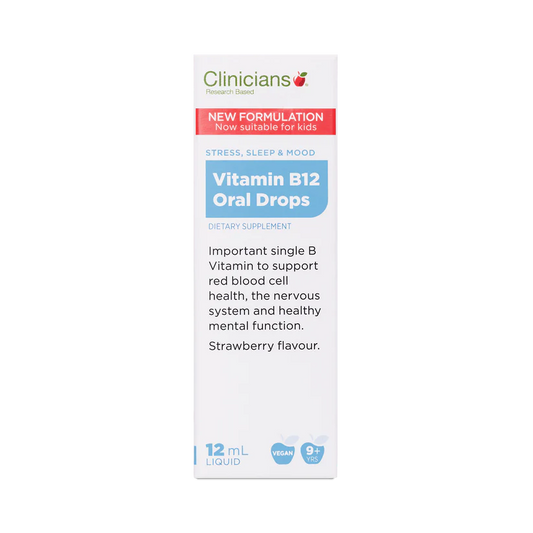 Clinicians Vitamin B12 Drops 12ml