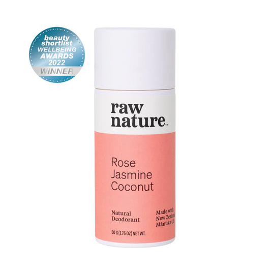 Raw Nature Deodorant Rose Jasmine Coconut