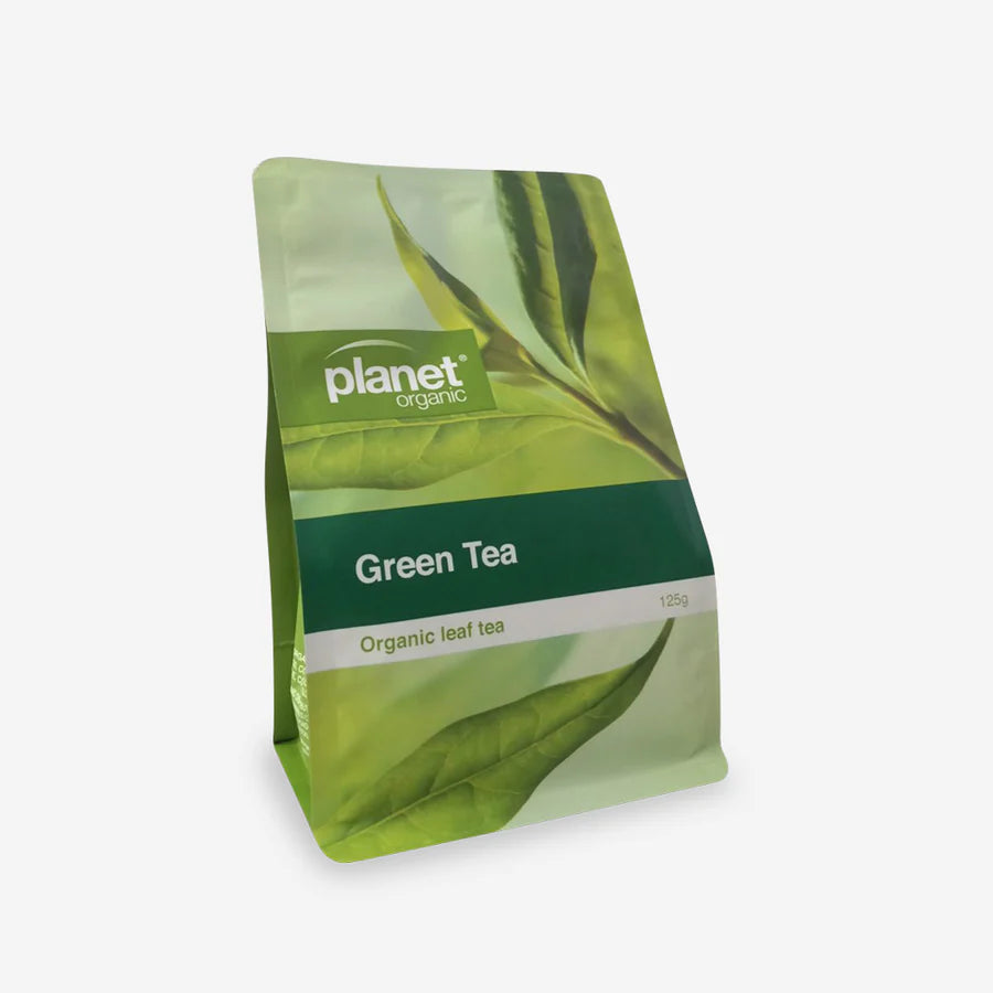 Planet Organic Green Tea 125g