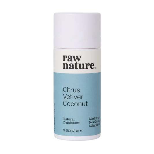 Raw Nature Deodorant Citrus Vetiver Coconut