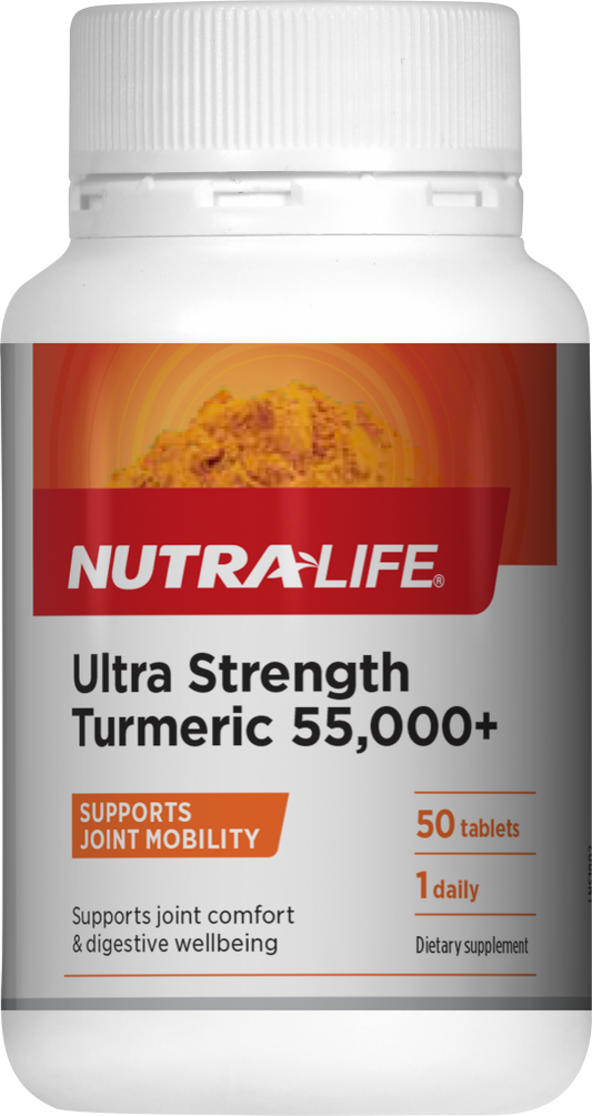 Nutralife Ultra Strength Turmeric 55000+ 50s