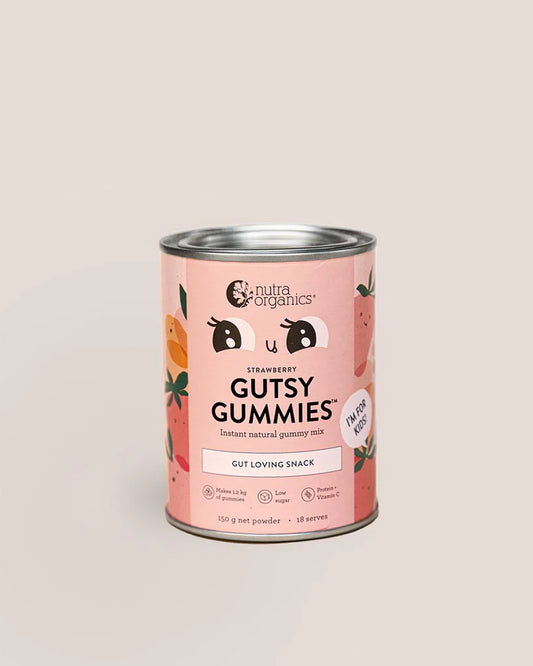 Nutra Organics Gutsy Gummies Strawberry 150g
