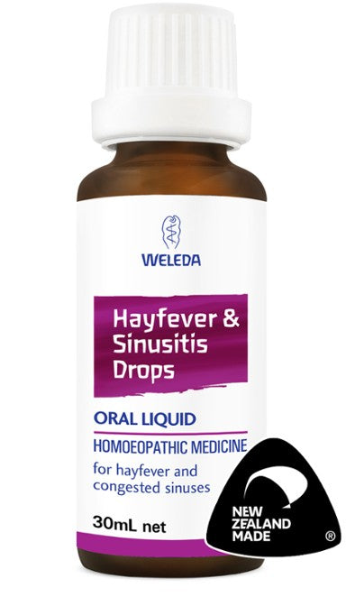 Weleda Hayfever & Sinusitis Drops 30ml