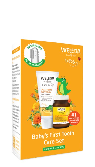 Weleda Baby's First tooth care set