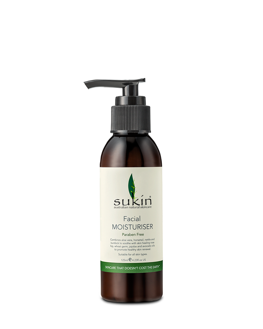 Sukin Facial Moisturiser Pump 125ml