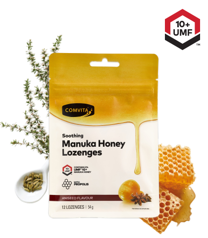 Comvita Manuka Honey Lozenge Aniseed 12s