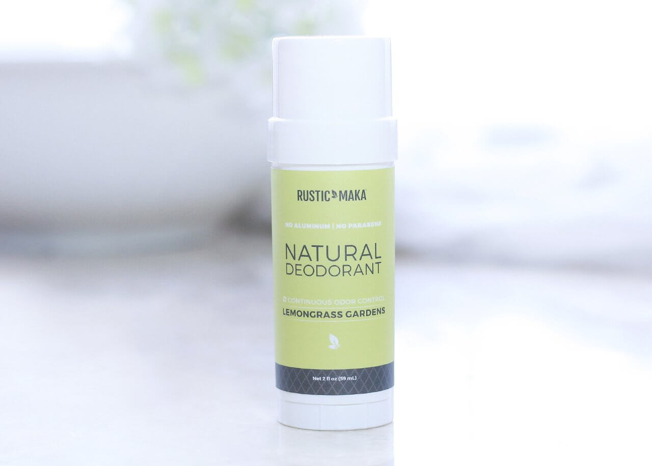Rustic Maka Lemongrass Gardens Deodorant