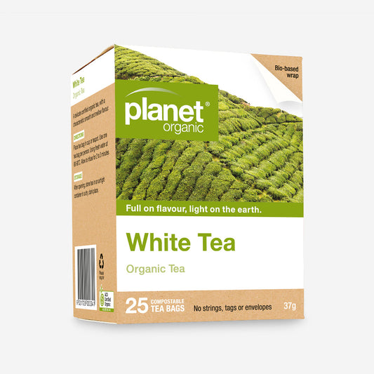 Planet Organic White Tea 25s