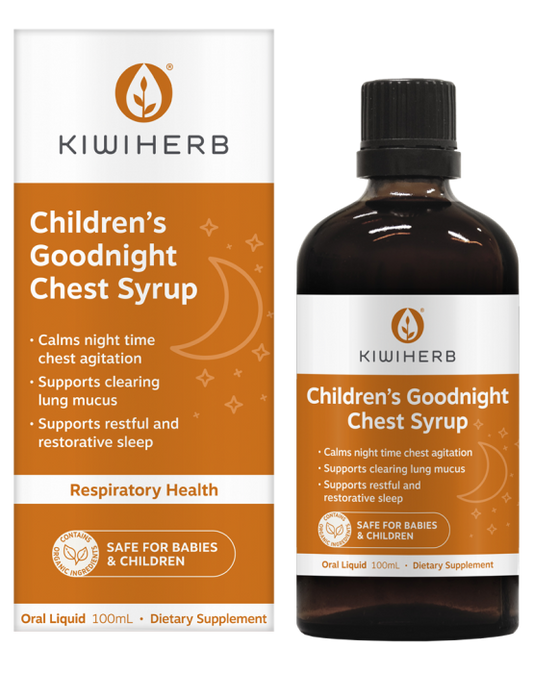 Kiwiherb Childrens Goodnight Chest 100ml