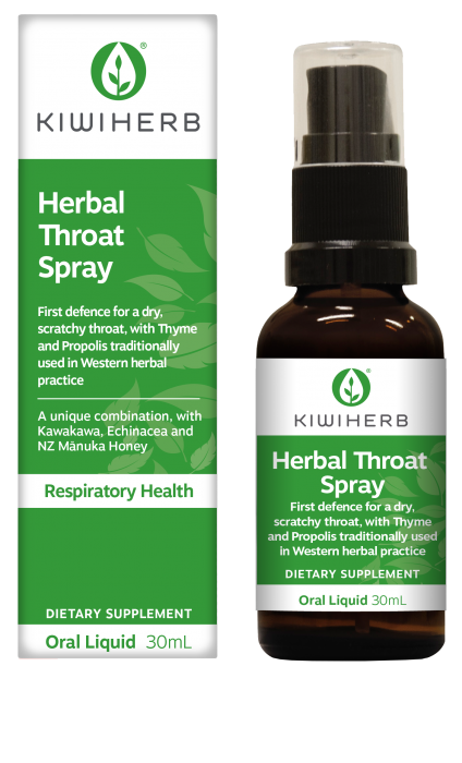 Kiwiherb Herbal Throat Spray 30ml