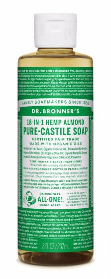Dr Bronner Liquid Soap Almond